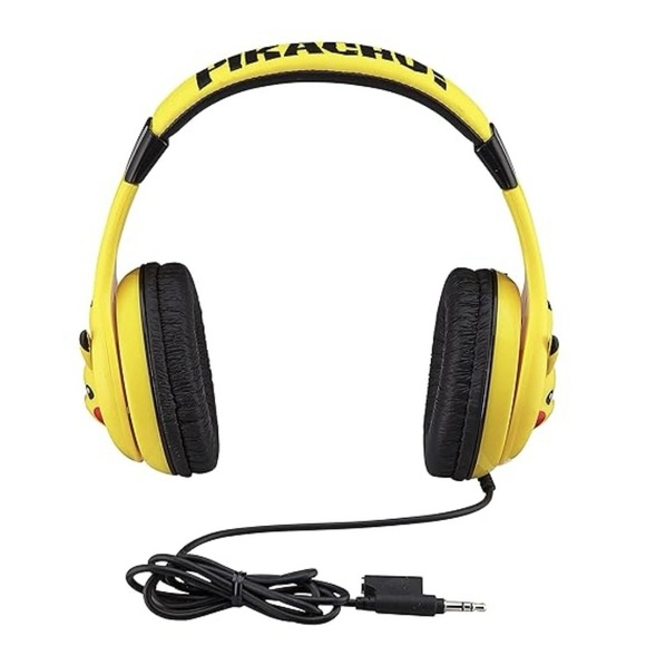 Pokemon Pikachu Wired Kids Headphones - Picture 5 of 8